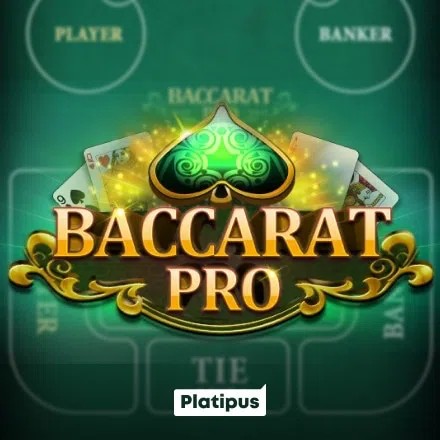 Baccarat PRO logo – Table Games by Platipus at LeBull Casino