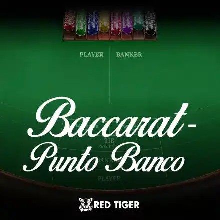 Punto Banco game by Red Tiger Gaming – logo hosted on LeBull Casino